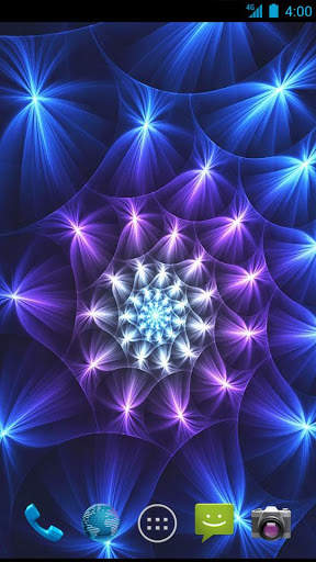 Luminous Flowers Wallpaper screenshot 5