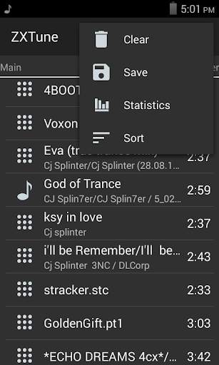 ZXTune - Chiptunes player 3 تصوير الشاشة