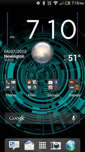Tech Rings Live Wallpaper Free screenshot 3