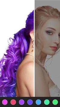 Hair Color Camera Editor screenshot 2