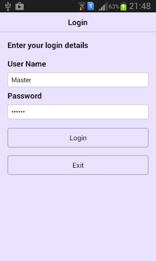 Texecom Keypad App screenshot 1