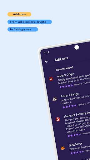 Waterfox: Privacy Web Browser screenshot 3