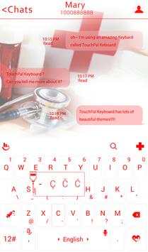 Medical Keyboard Theme screenshot 3