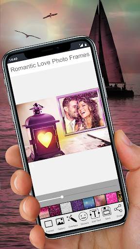 Romantic Love Photo Frames - Couple Photo Editor screenshot 3