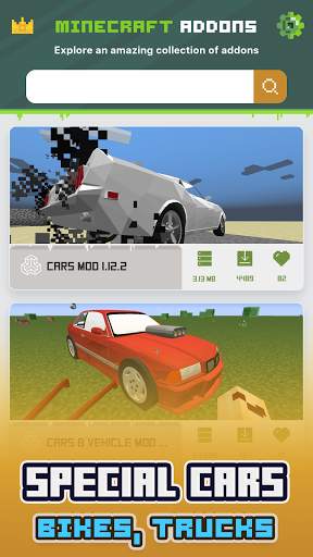 Cars mod for Minecraft ™- Craft auto car mods screenshot 4