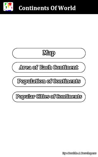 Continents of world screenshot 5