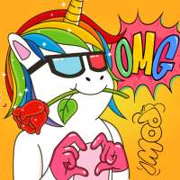 WAStickerApps Unicorn - WAStickerApps Horse logo