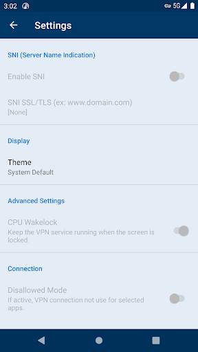 NDEV TLS VPN screenshot 2