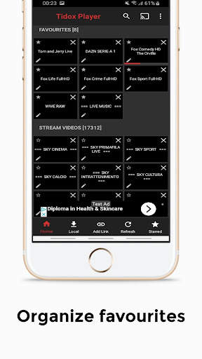 Tidox Player - Fast and Easy 3 تصوير الشاشة