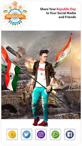 26 January Photo Editor – Republic Day screenshot 6