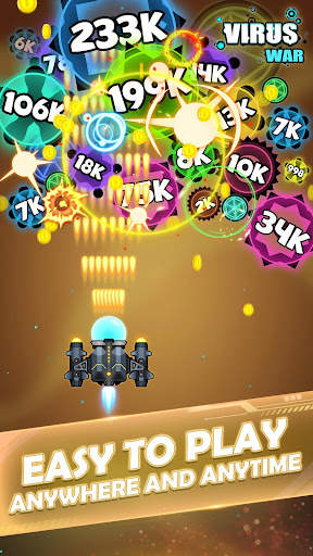 Virus War - Space Shooting screenshot 3
