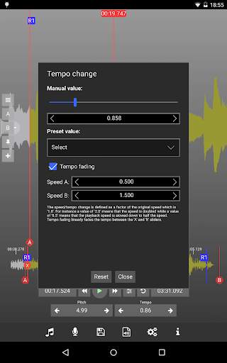 Music Speed Changer Lite 2 screenshot 6