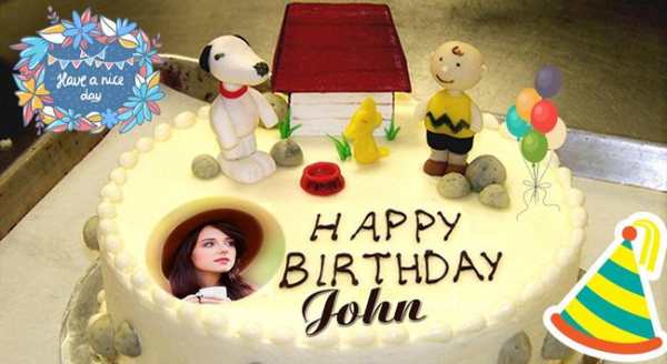 Birthday cake with name - Edit image screenshot 4