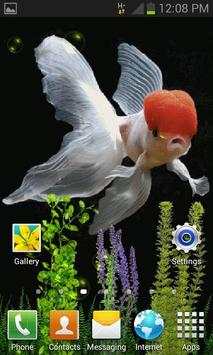White Fish Bubble LWP screenshot 2