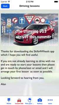 Skills 4 Wheels Driving School screenshot 3