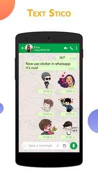 Stickers For WhatsApp - Text Stico, WASticker apps screenshot 4