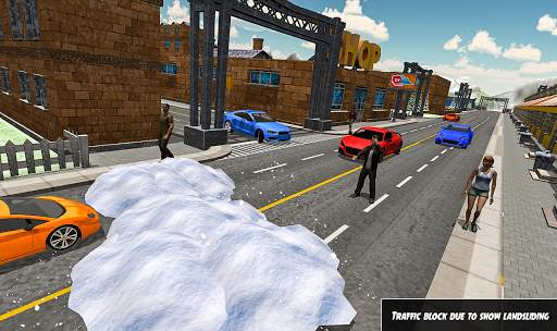 Heavy Snow Plow Clean Road Sim screenshot 9