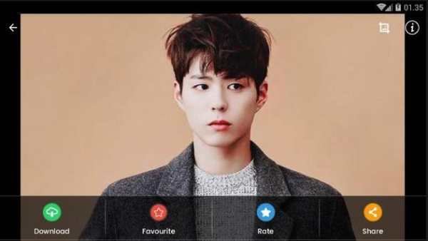Korean Cool Boy Wallpaper screenshot 9