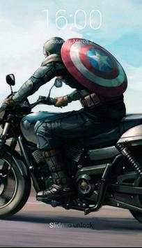 Captain America Lock Screen screenshot 2