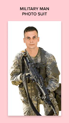 Military Man Photo Suit screenshot 1