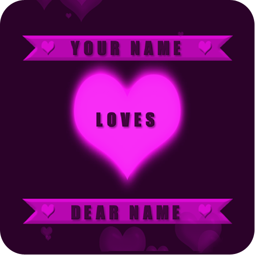 Valentine Name Live Wallpaper icon