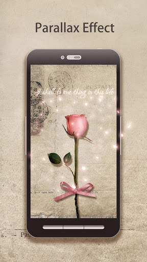 Rose And Poetry Live Wallpaper screenshot 1