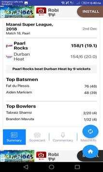 Live Cricket Ball by Ball screenshot 3