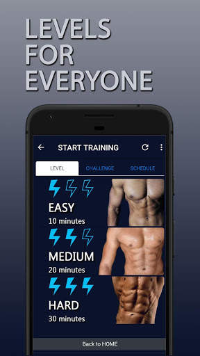 No Gym Abs Workout - Six Pack at Home screenshot 1