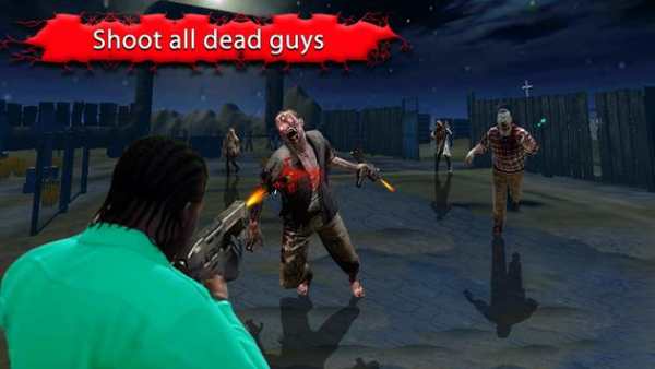 Zombie Penembak Perbatasan Perang screenshot 2