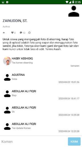 Elearning Madrasah screenshot 7
