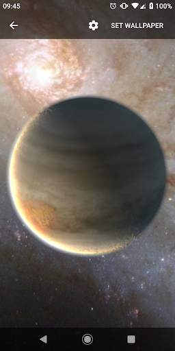 Planets Live Wallpaper Plus screenshot 5