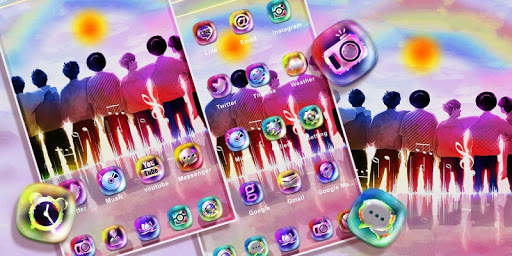 Music Boys Band Themes Live Wallpapers screenshot 5