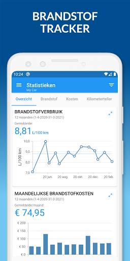 My Car: Brandstof en Kosten screenshot 2