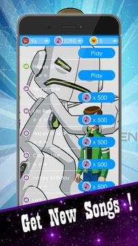 Piano Tiles Ben10 2018 screenshot 6