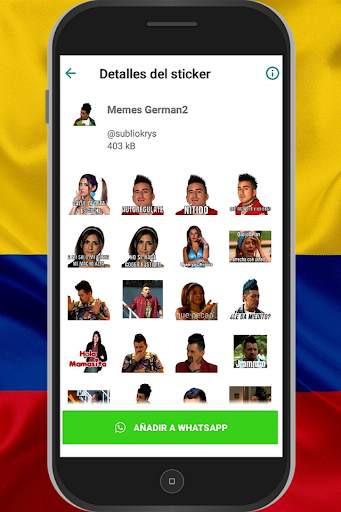 Stickers Memes Novelas Colombianas screenshot 6
