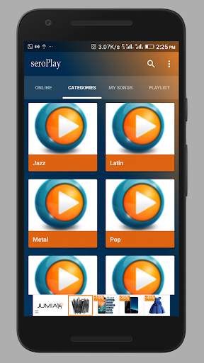 seroPlay Music: Online   Offline Music Player screenshot 4