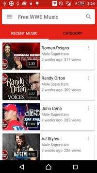 Free WWE Music screenshot 1