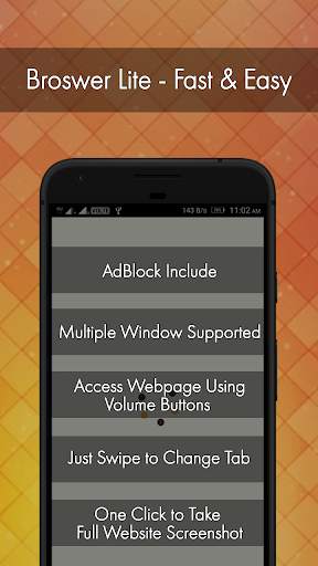 Secure Browser - Browser Lite - Fast Browser screenshot 1