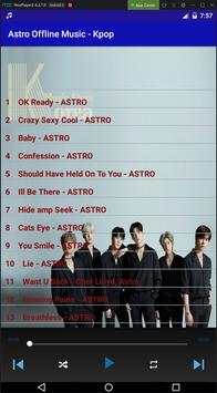 Astro Offline Music - Kpop screenshot 4
