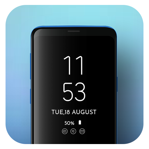 Always on Display Digital Cloc icon