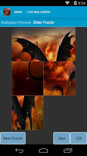 Dragons Live Wallpapers screenshot 7