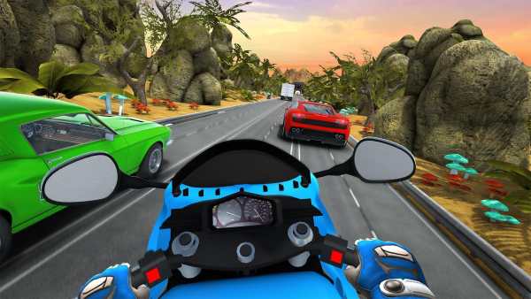 Highway Motorcycle: Bike Game screenshot 4