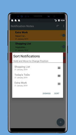 Notification Notes 4 تصوير الشاشة