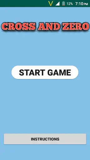 Cross Zero game for android TV : free screenshot 1
