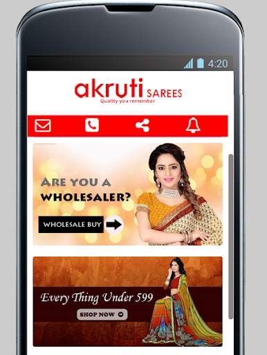 Online Sarees Shopping Shop - Manufacturer screenshot 2
