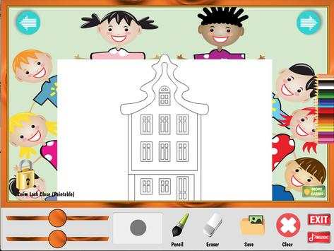 COLORING HOME GAME screenshot 3