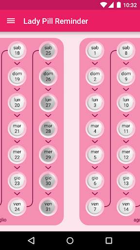 Lady Pill Reminder screenshot 2