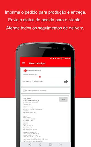 Chatbot Delivery WhatsApp Cardápio Digital e Fotos screenshot 2
