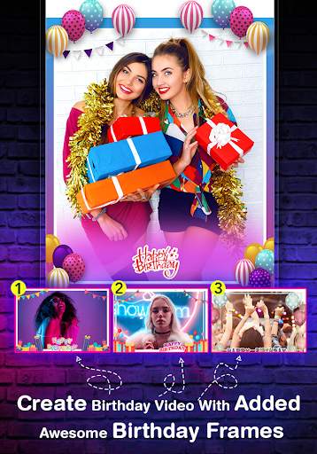 Birthday Video Maker with Song and Name screenshot 8