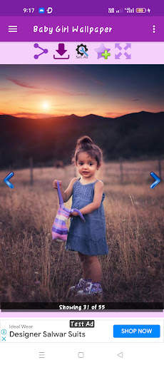Baby Girl Wallpaper screenshot 4